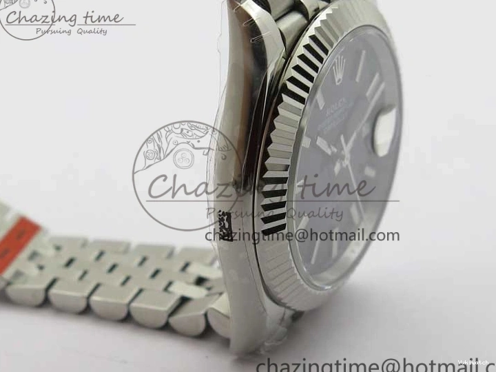 1:1 Bracelet 126334 DateJust Markers 41MM Jubilee SS VRF Black Dial Best on A3235 SS Edition Stick 904L 0729